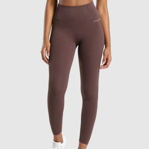 Whitney Simmons x Gymshark Chocolate Leggings M